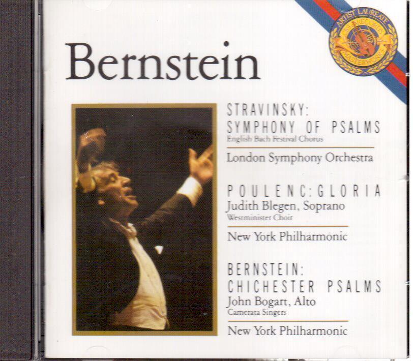 Stravinsky: Sinfonia Dei Salmi; Poulenc: Gloria - CD
