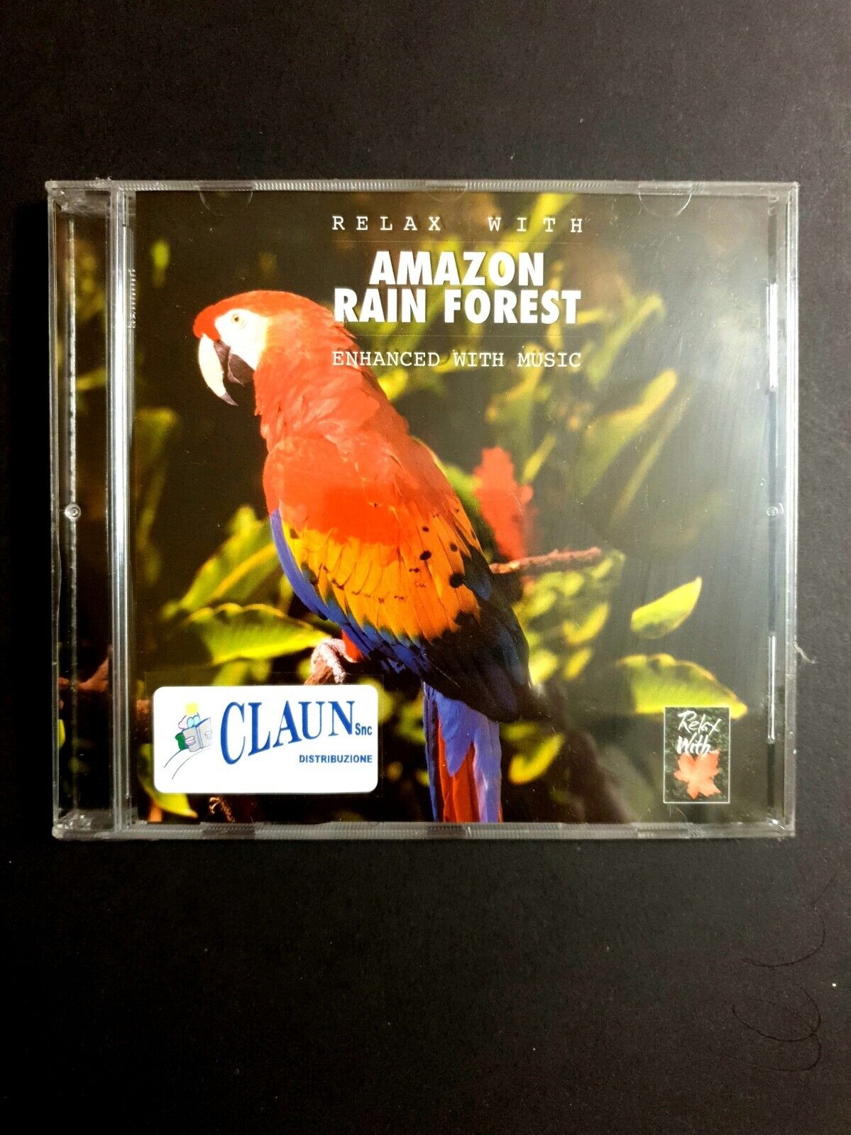 Amazon Rain Forest Relax with Enhanced with Music durata 61 minuti CD Nuovo Sigi