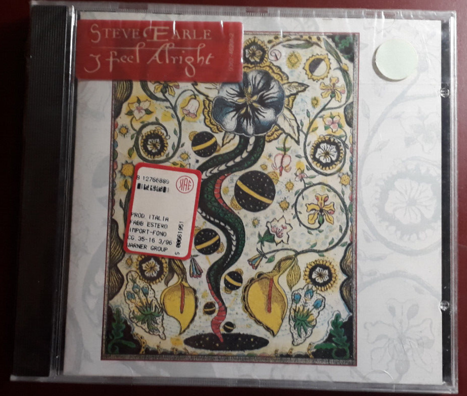STEVE EARLE- I FEEL ALRIGHT * CD BRAND NEW SEALED NUOVO SIGILLATO