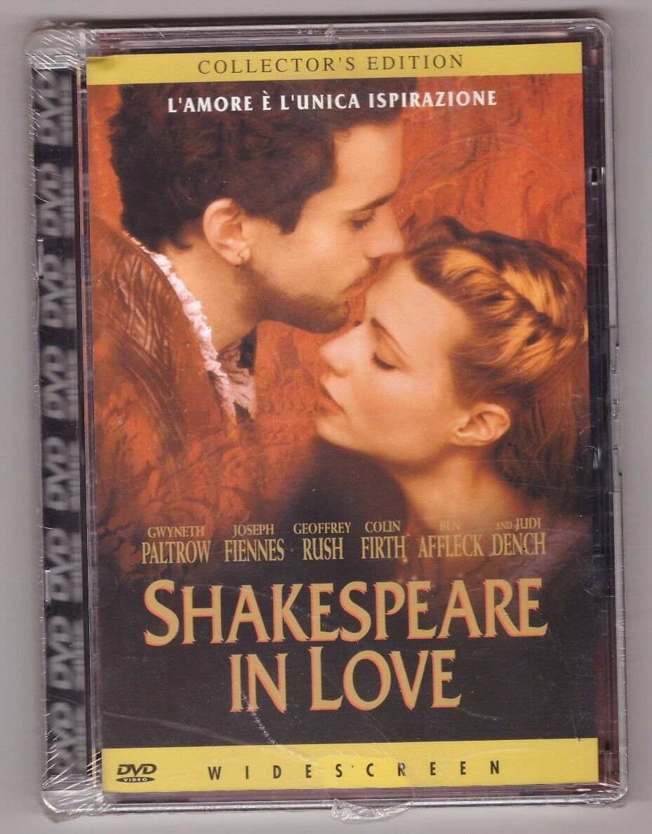 SHAKESPEARE IN LOVE DVD JEWEL BOX NUOVO SIGILLATO