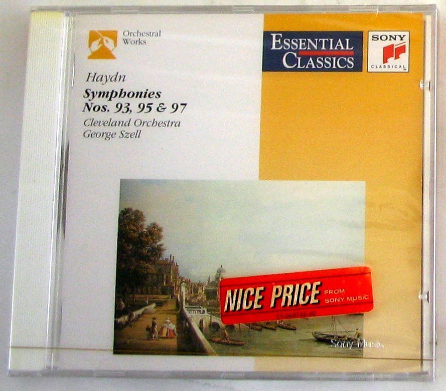 HAYDN J. - SYMPHONIES 93,95 & 97 - SZELL - CD Sigillato