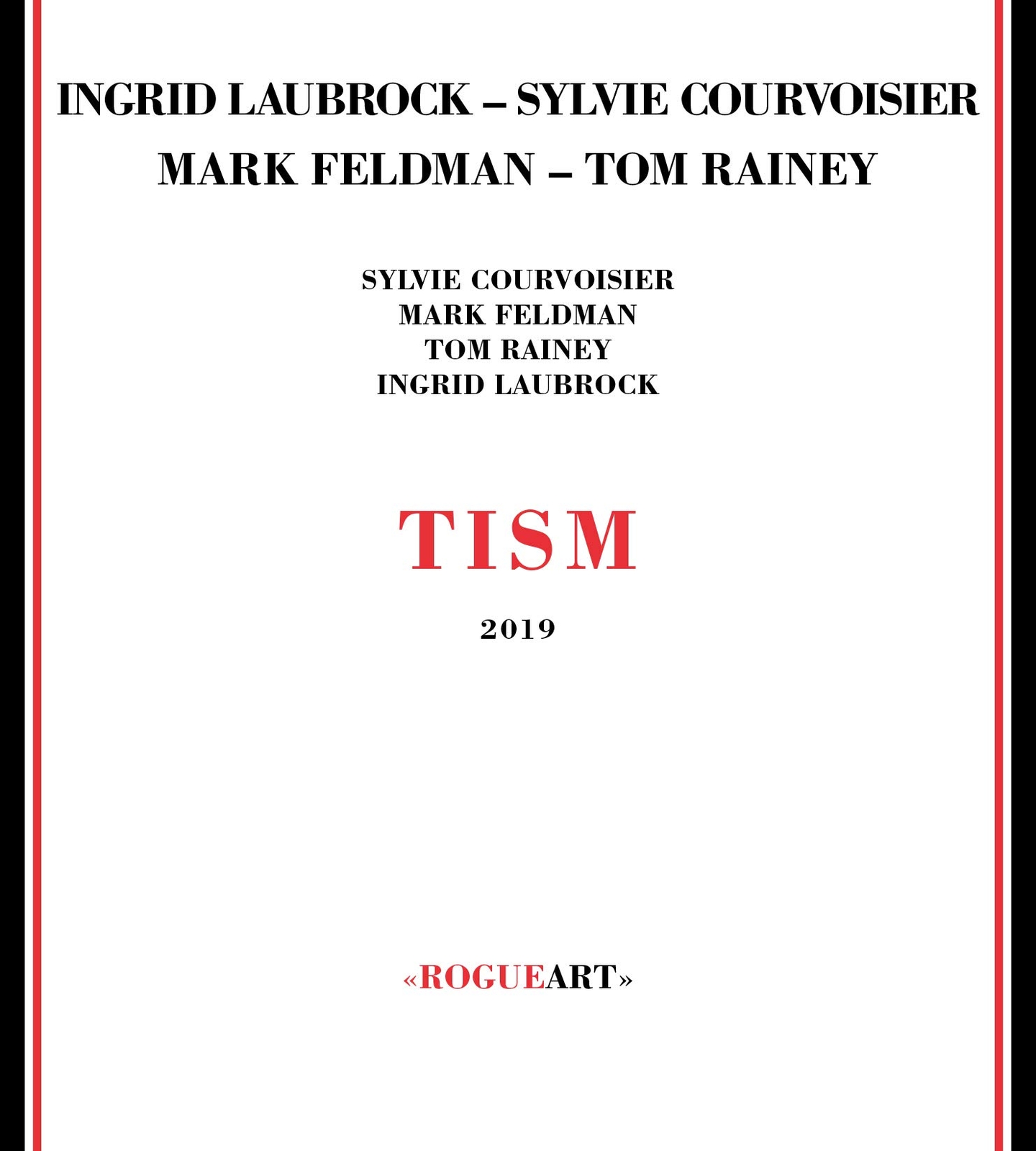 Laubrock, Ingrid Tism (CD)