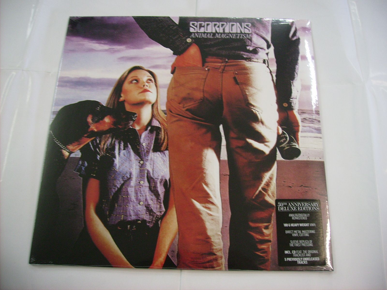 SCORPIONS - ANIMAL MAGNETISM - LP REISSUE VINYL 180 GRAM 2015 - NEW SEALED 50TH