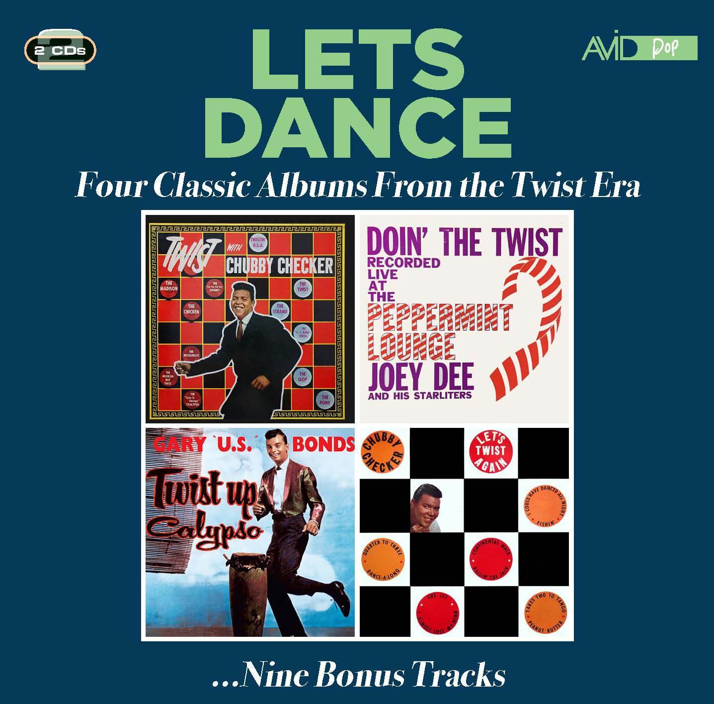 Various Artists Let's Dance: Four Classic Albums from the Twist Era (CD) Album