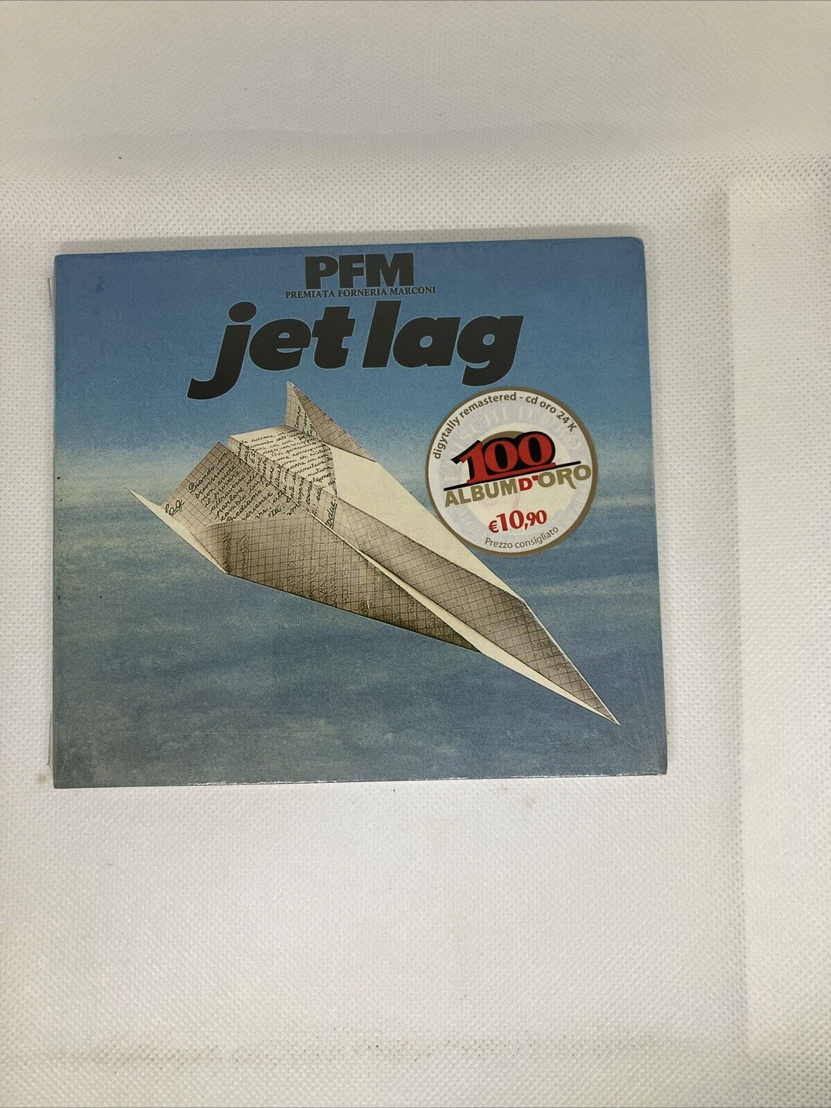 Pfm Premiata Forneria Marconi  Jet Lag Cd Dischi D’oro 24K Nuovo Sigillato