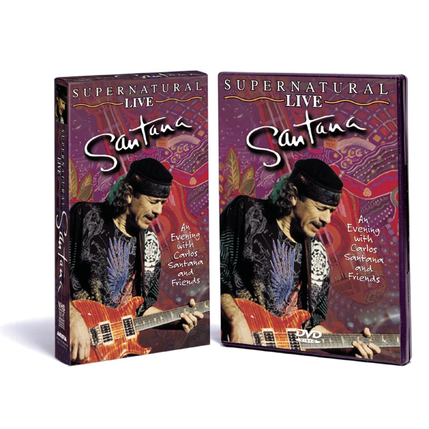 Music Dvd Santana - Supernatural Live