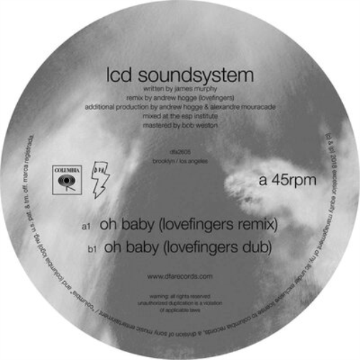 LCD Soundsystem Oh Baby (Lovefingers Remixes) (Vinyl LP) 12" Single