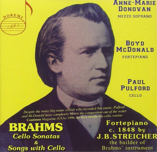 Pulford & Mcdonald Cello Sonatas and Songs With Cello (Donovan, Mcdonald) (CD)