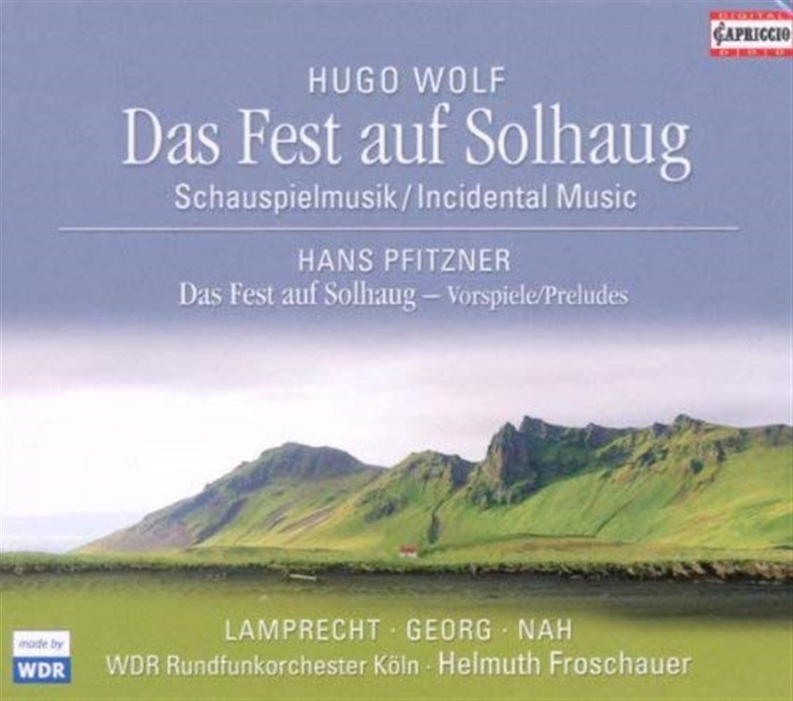 Incidental Music / Das Fest Auf Solhaug (Sacd) - Hugo Wolf / Ha... (Audio Cd)