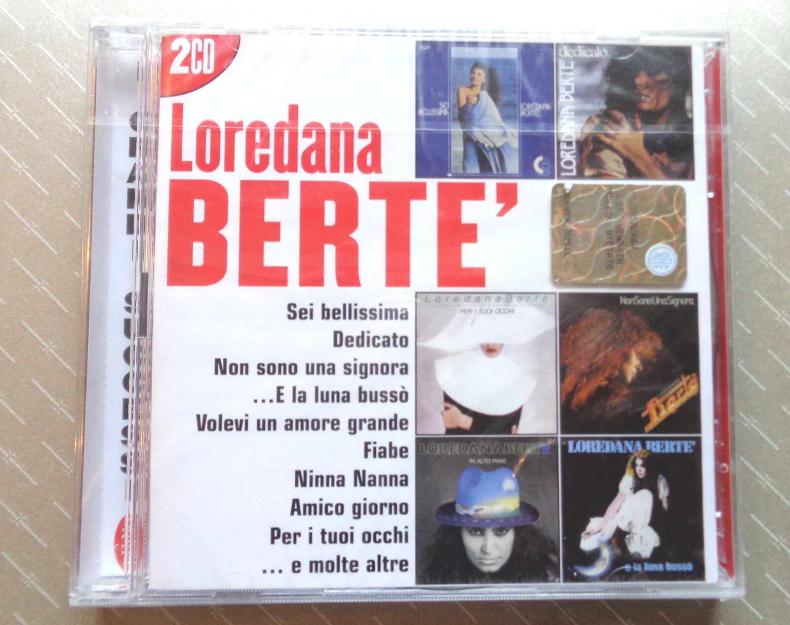 LOREDANA BERTE'  -  I GRANDI SUCCESSI  -  2 CD 2008  NUOVO E SIGILLATO