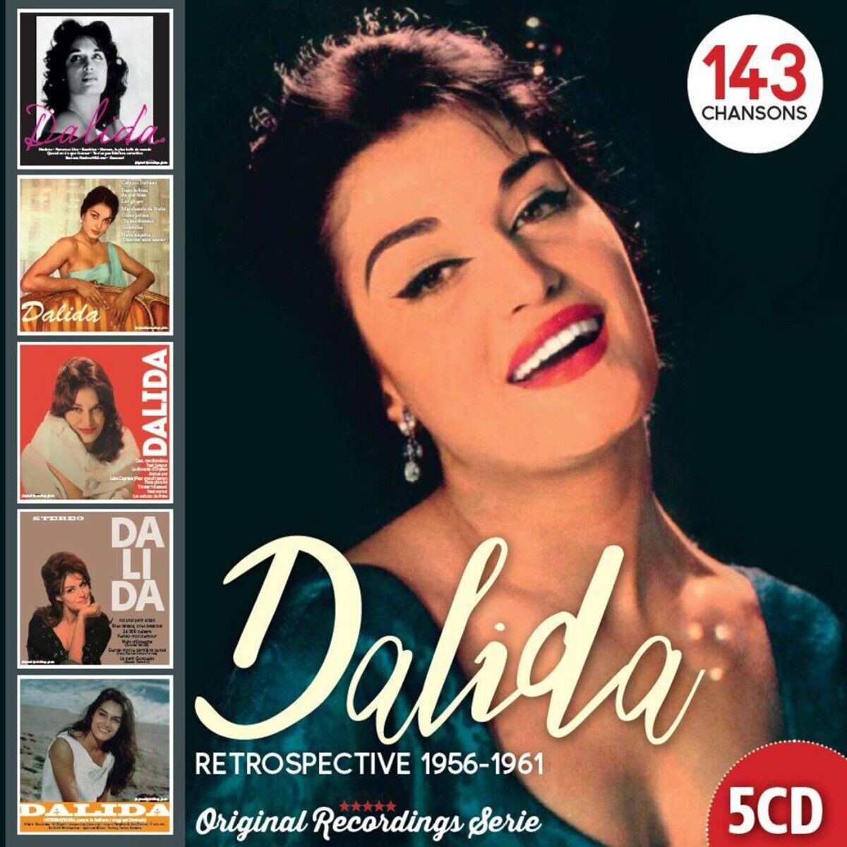 DALIDA  Retrospective 1956 - 1961 5CD  beat pop