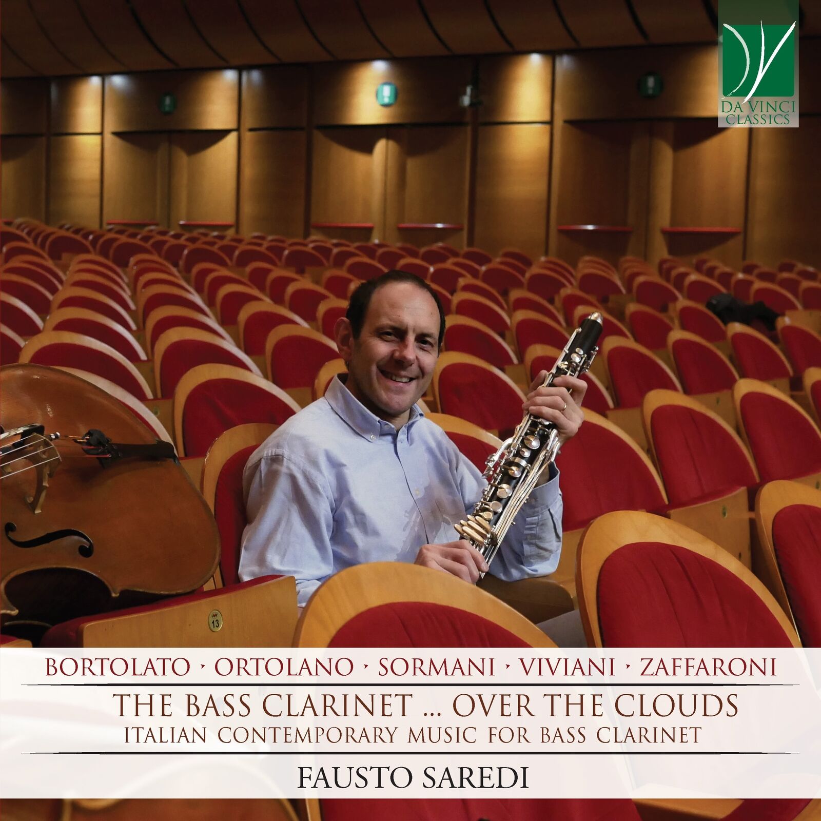 Fausto Saredi - The Bass Clarinet - Over The Clouds - Cd