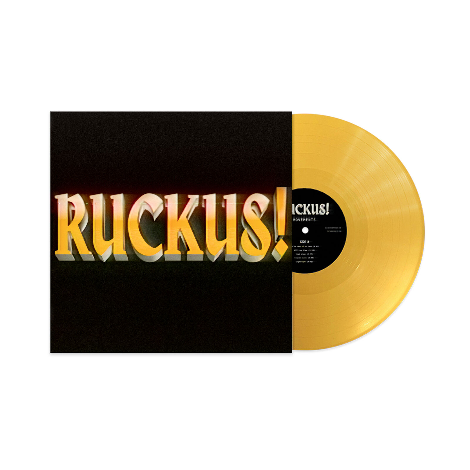 Movements RUCKUS! (Vinyl LP) 12" Album Coloured Vinyl