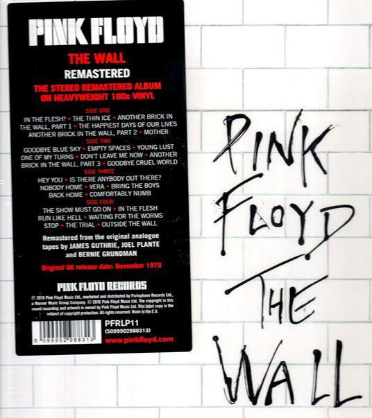 PINK FLOYD - THE WALL  IMMERSION  -2LP