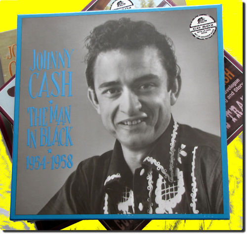 Johnny Cash ,The Man in Black 1954 - 1958  ( Box 5 CD )