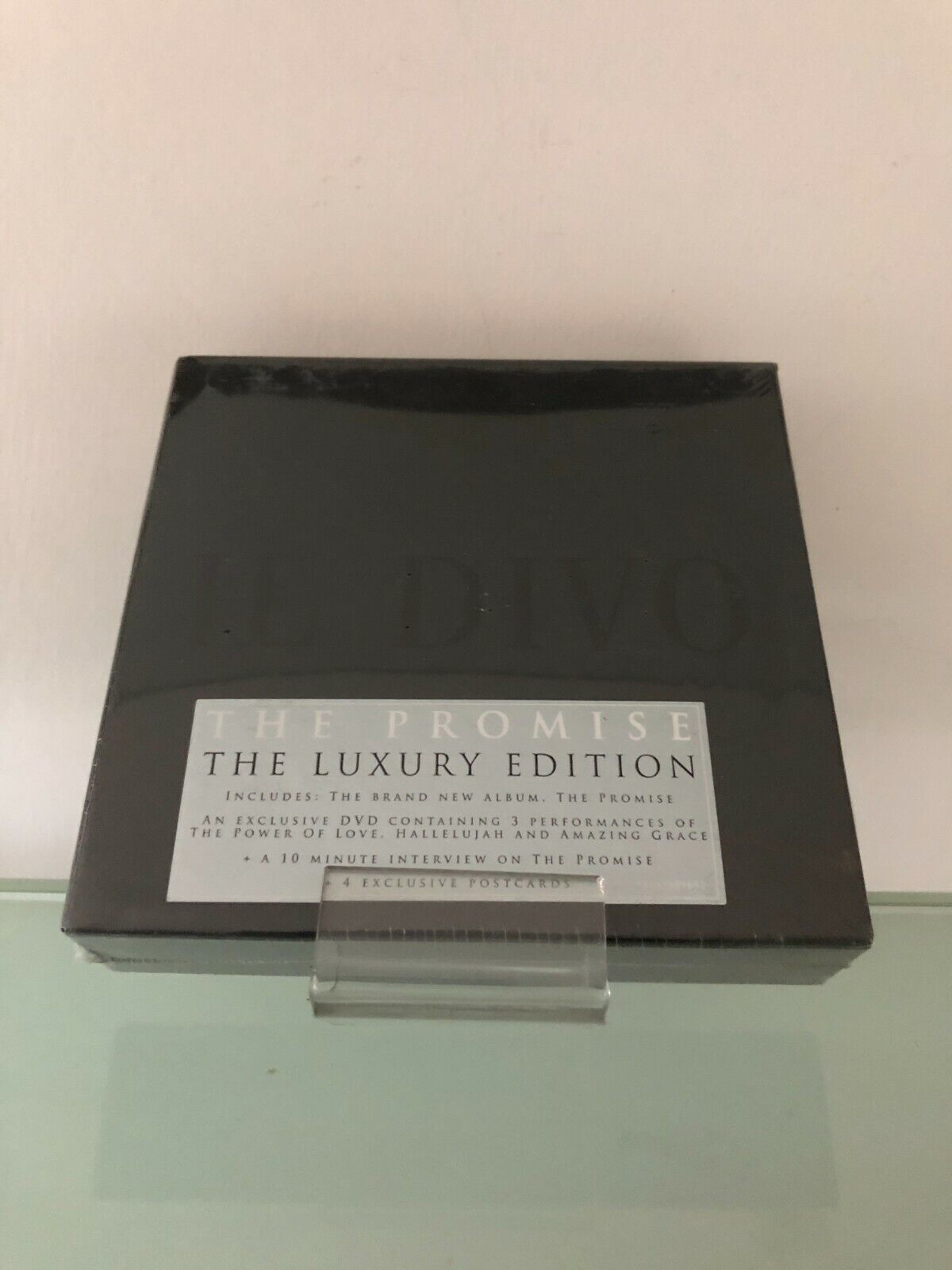 IL DIVO - THE PROMISE THE LUXURY EDITION CD + DVD + CARDS+ UN OMAGGIO