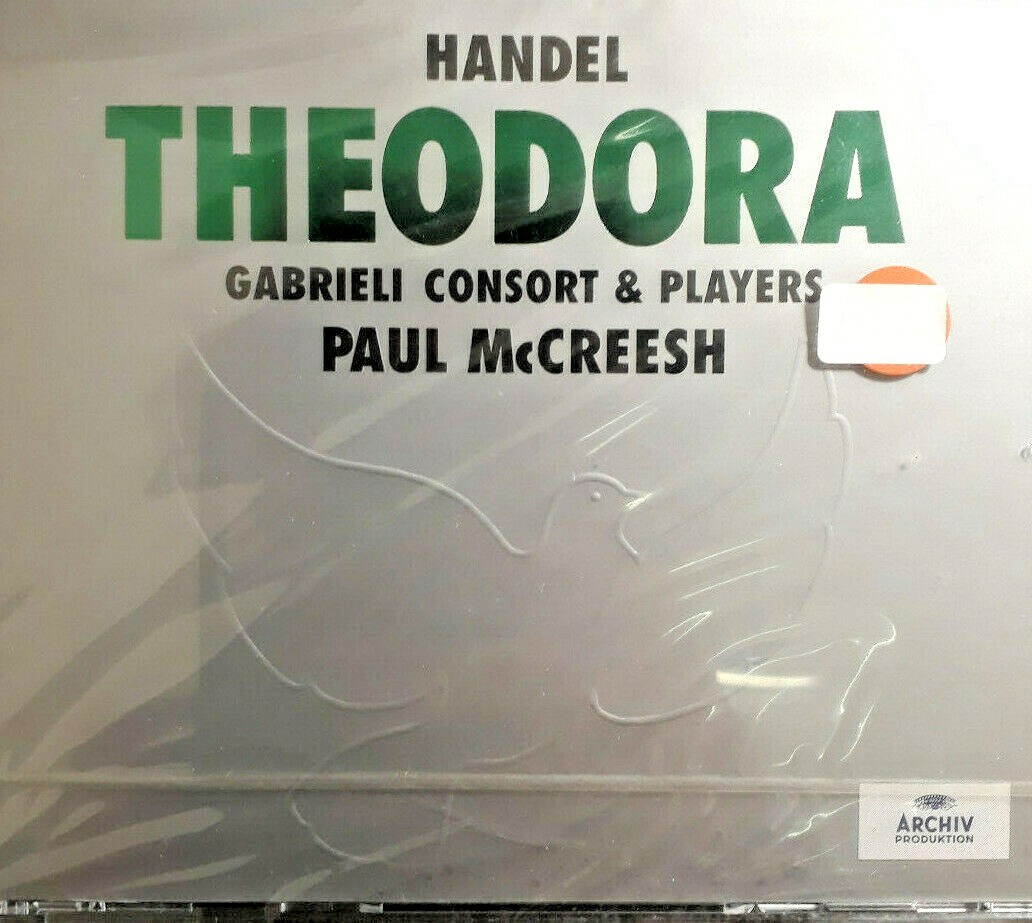 HANDEL- THEODORA : mccreesh/gritton*3 CD BRAND NEW SEALED NUOVO SIGILLATO RARE