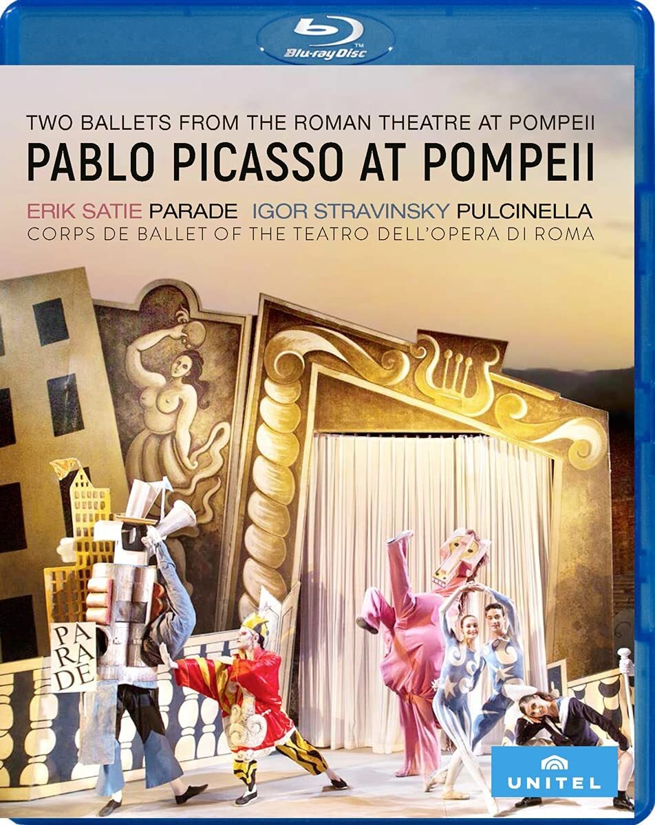 Music Blu-Ray Pablo Picasso At Pompeii: Two Ballets From The Roman Theatre At Po
