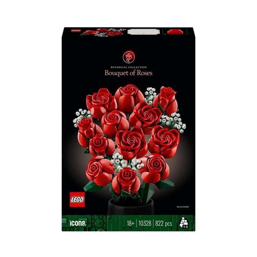 Costruzioni - Lego: 10328 - Icons - Bouquet Di Rose