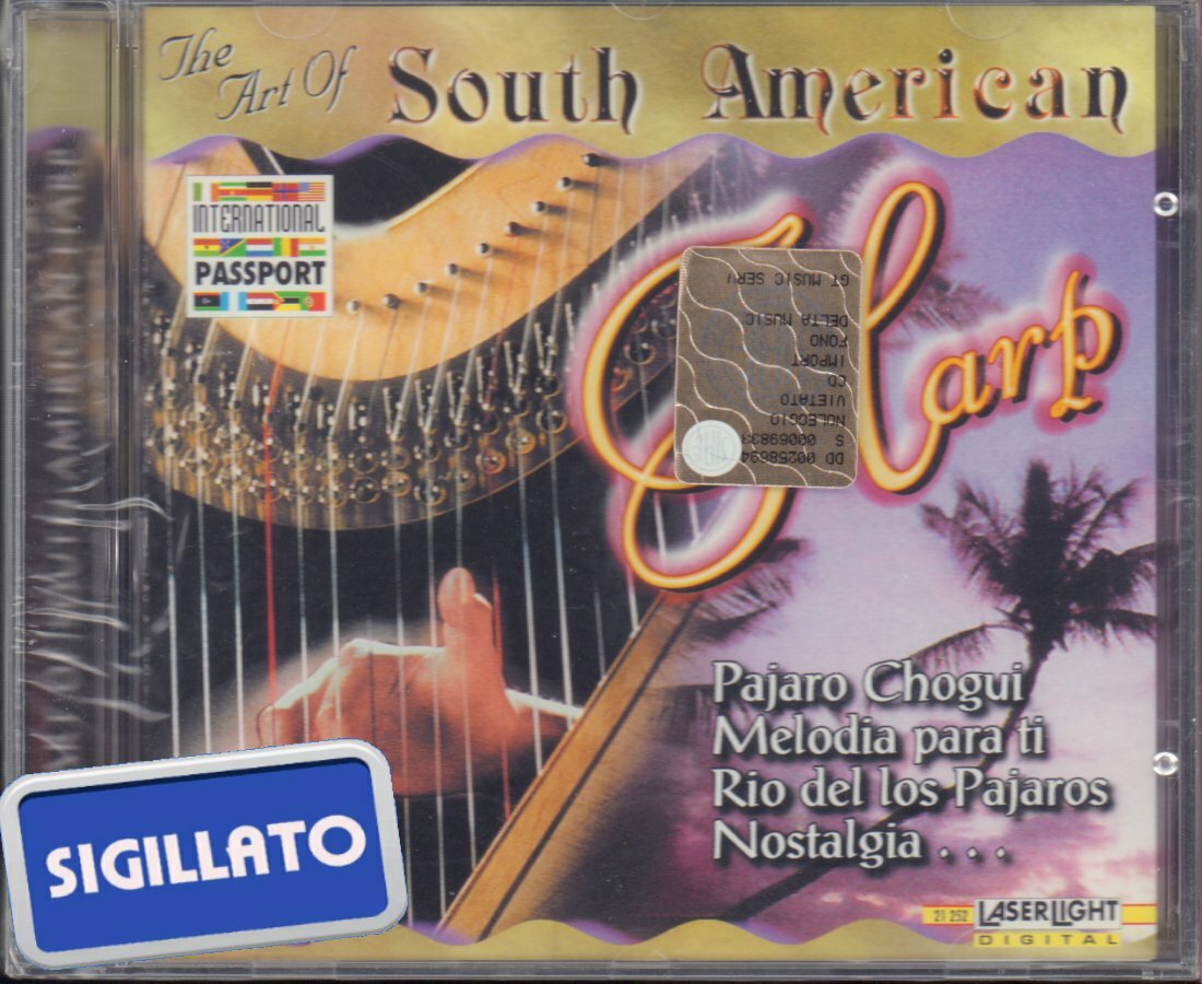 COMPILATION " THE ART OF SOUTH AMERICAN HARP " CD SIGILLATO LASERLIGHT 2000
