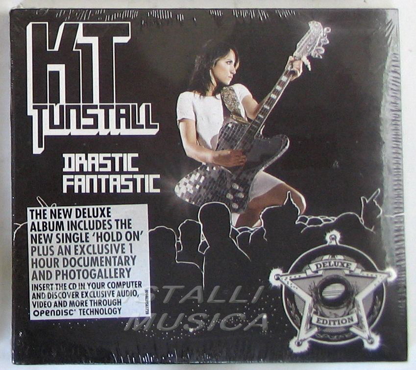 KT TUNSTALL - DRASTIC FANTASTIC -  Deluxe Edition Opendisc CD SEALED