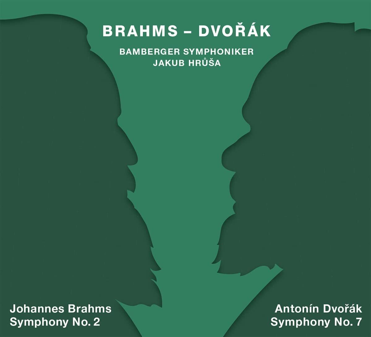 Audio Cd Johannes Brahms / Antonin Dvorak - Symphony No.2 / Symphony No.7 (2 Sac