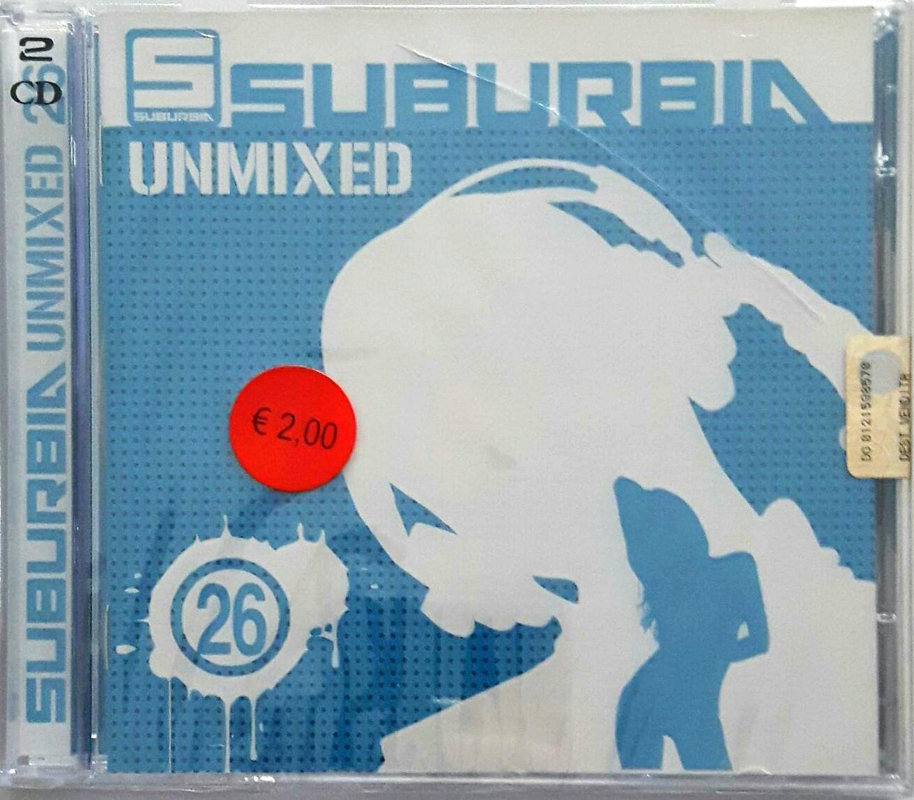 Various – Suburbia Unmixed 26  Cd Sealed House Music Broken case