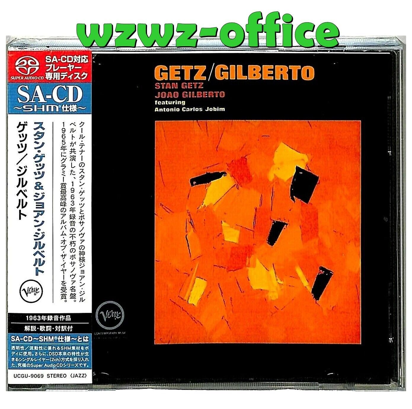 Stan Getz & Joao Gilberto SIGILLATO NUOVO CD jazz (SHM-SACD) OBI Japan...