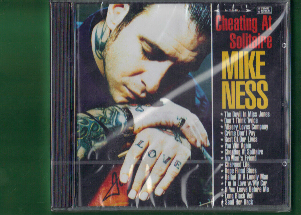 MIKE NESS - CHEATING AT SOLITAIRE CD NUOVO SIGILLATO