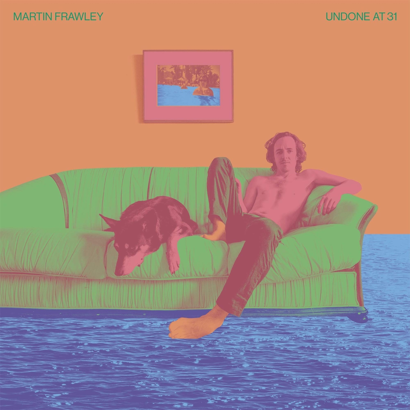 Martin Frawley Undone at 31 (Blue / White) (Vinyl LP)