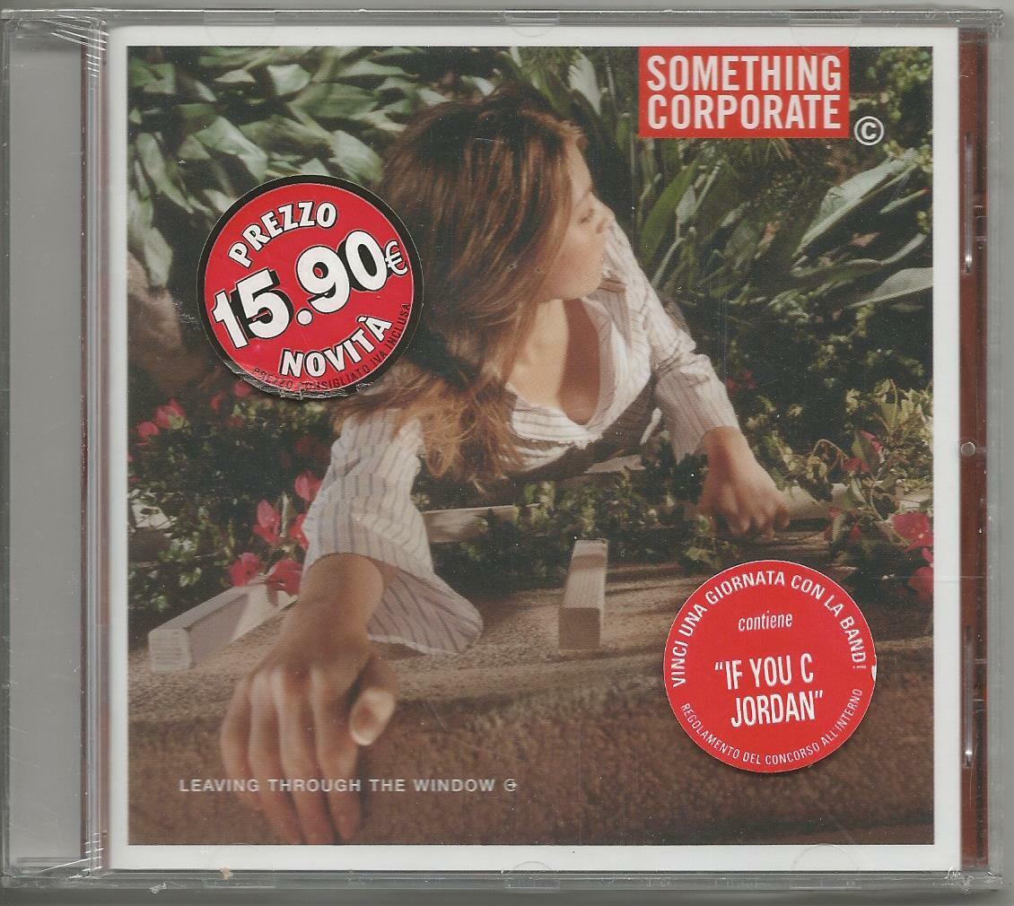 SOMETHING CORPORATE - Leaving through the window - CD 2002 SIGILLATO SEALED