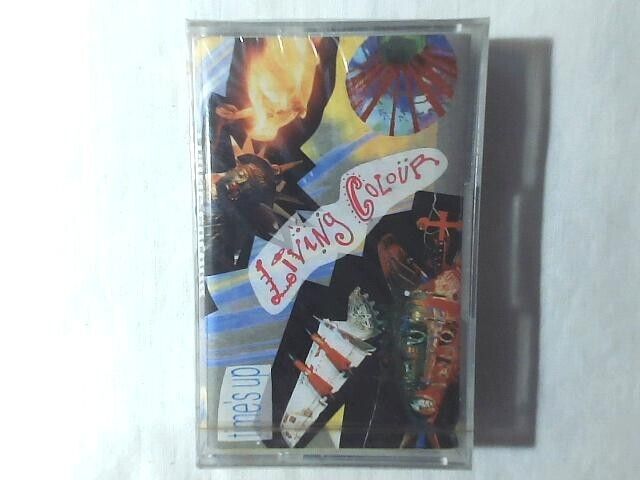 LIVING COLOUR Time's up mc cassette k7 SIGILLATA SEALED!!!