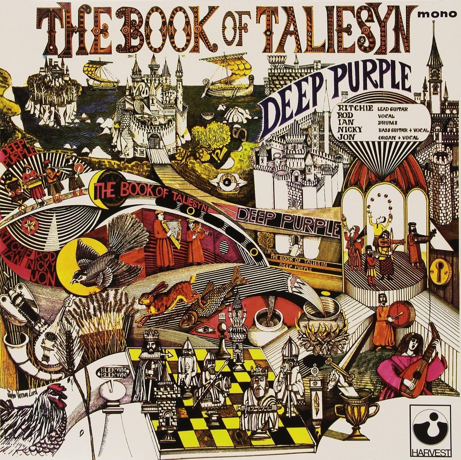 Deep Purple - Book Of Taliesyn - Mono - Vinile