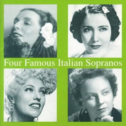 Various Four Famous Italian Sopranos (CD) Album