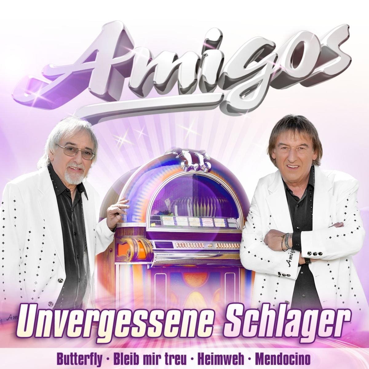 Amigos Unvergessene Schlager (Butterfly, Bleib mir treu, Heimweh, Mendocino (CD)