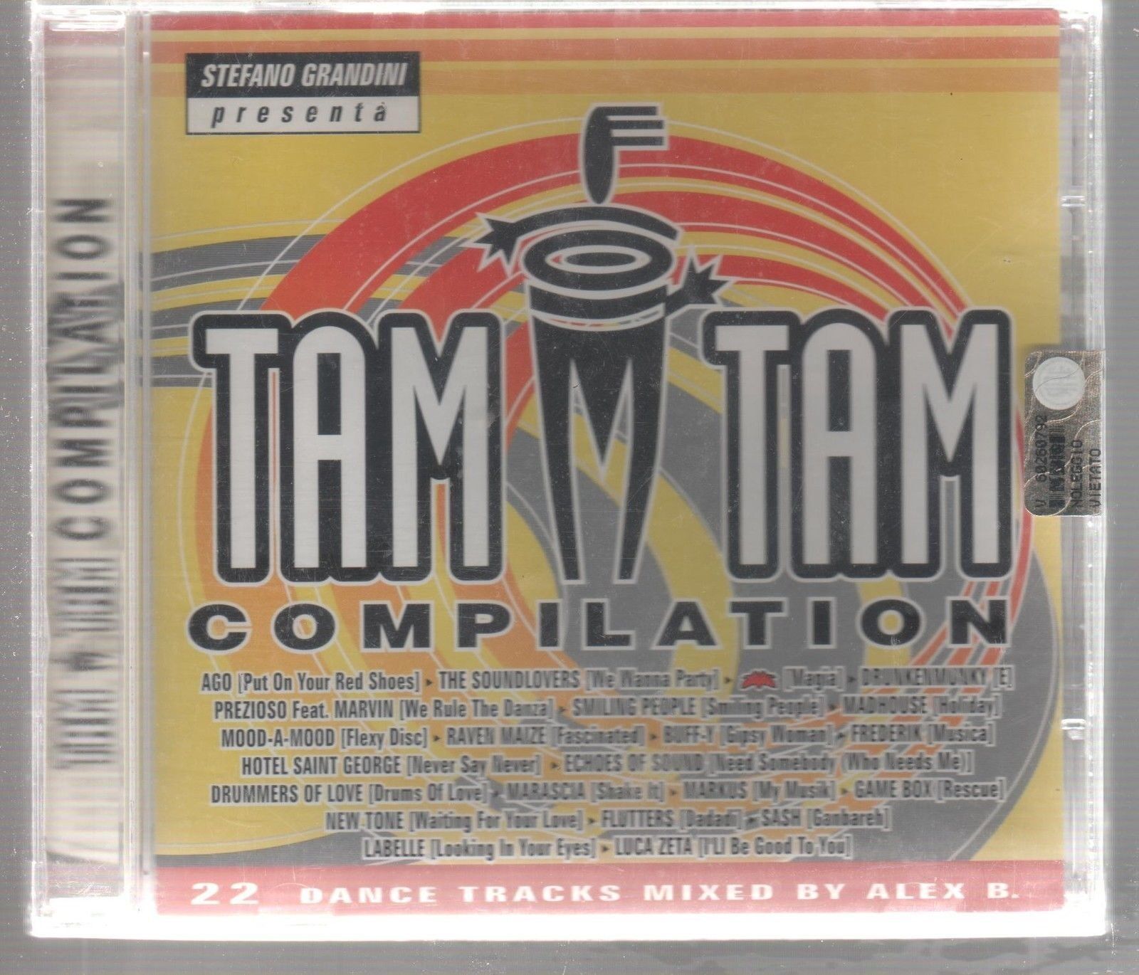 TAM TAM COMPILATION  CD F.C. PREZIOSO FREDERIK MARASCIA MARKUS SIGILLATO!!!