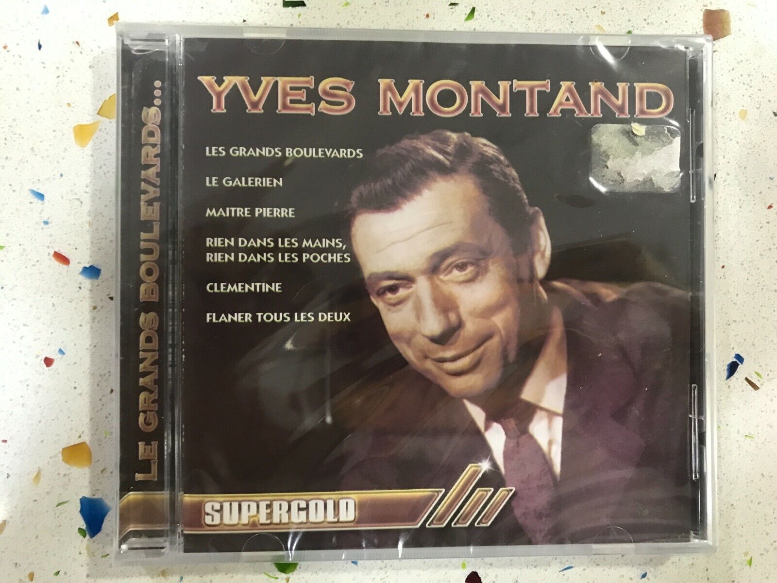 Yves Montand CD Les Grands Boulevards Le Galerien Maitre Pierre