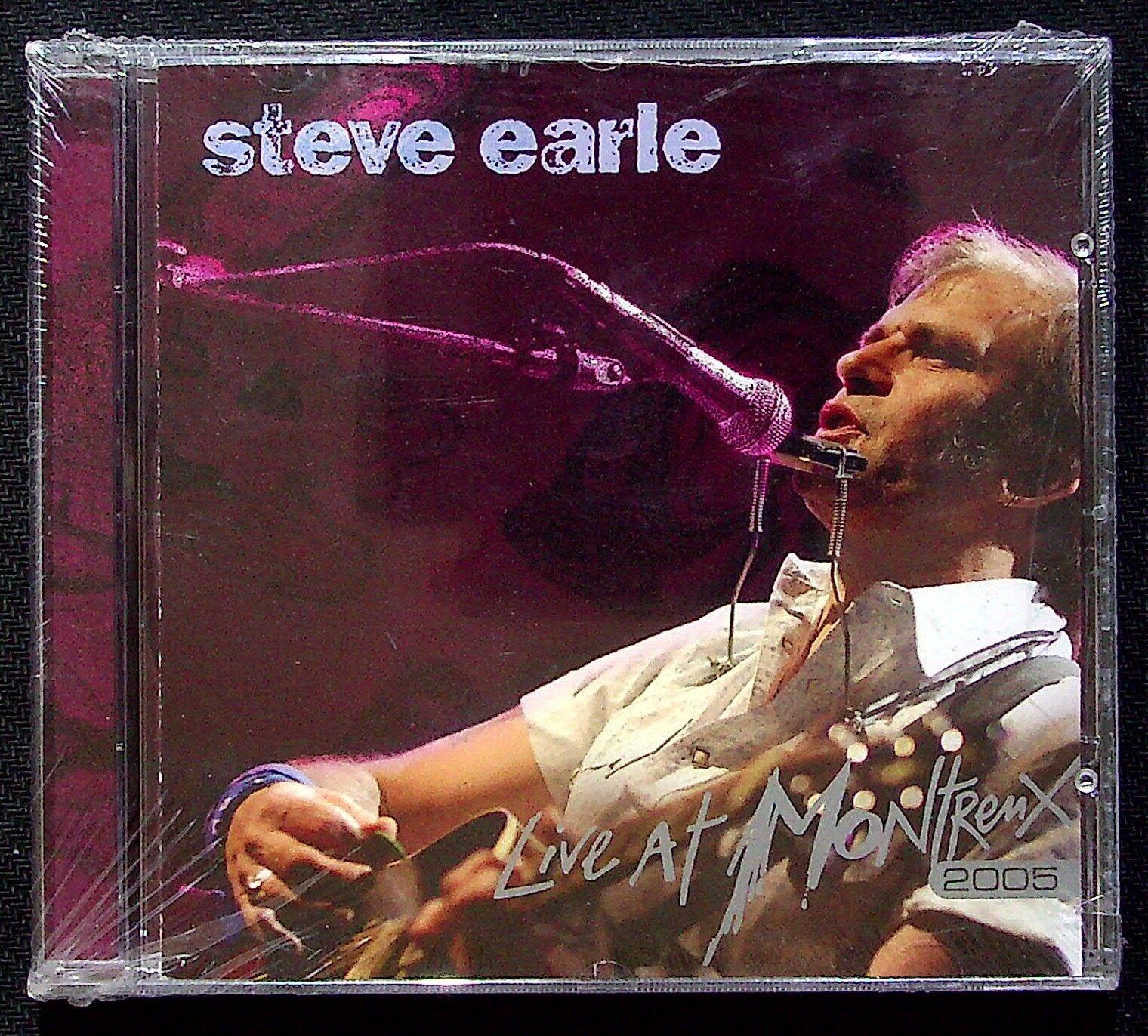Steve Earle Live At Montreux 2005 Cd Sealed