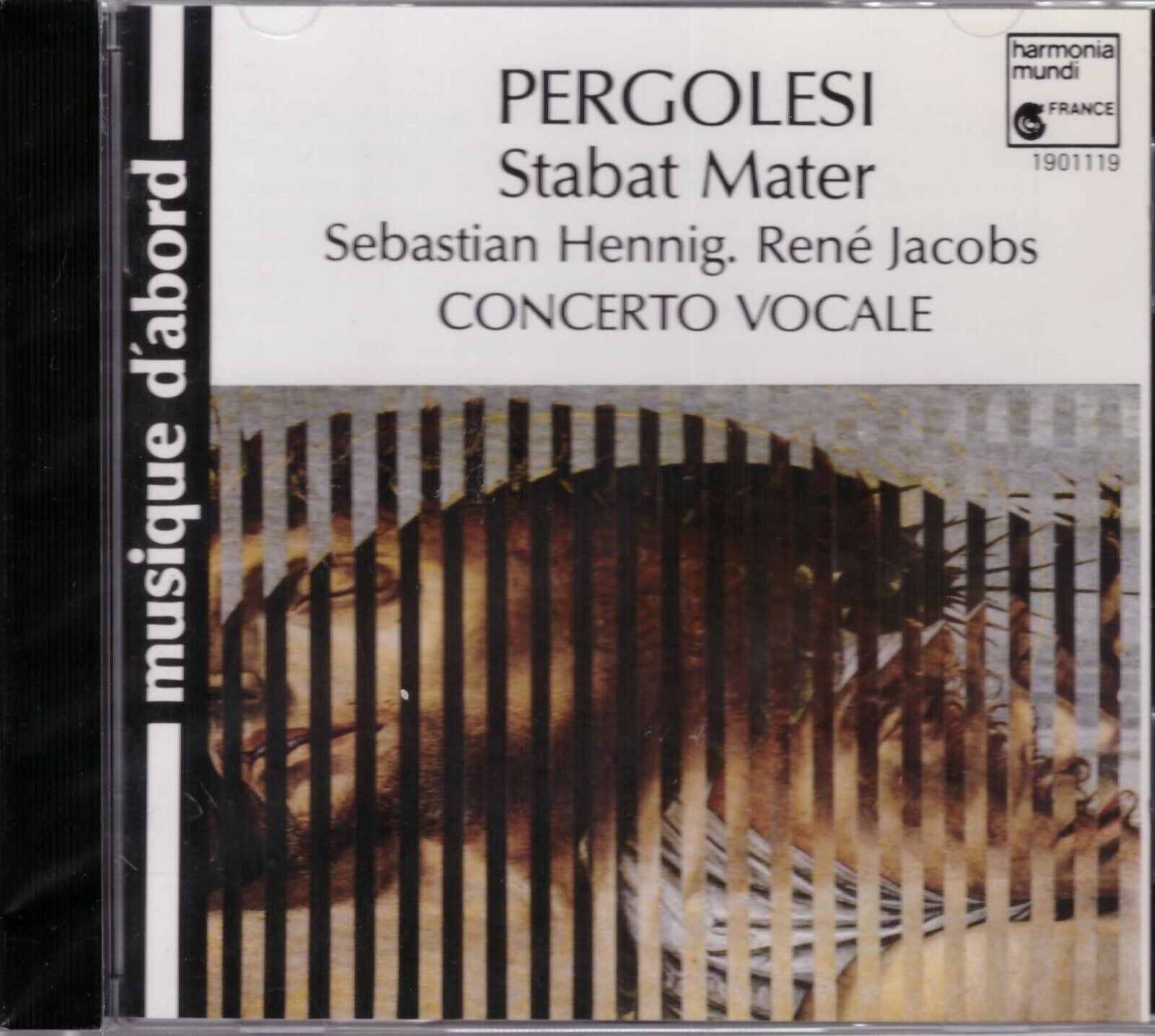 Pergolesi: Stabat Mater / René Jacobs, Sebastian Hennig, Concerto Vocale - CD