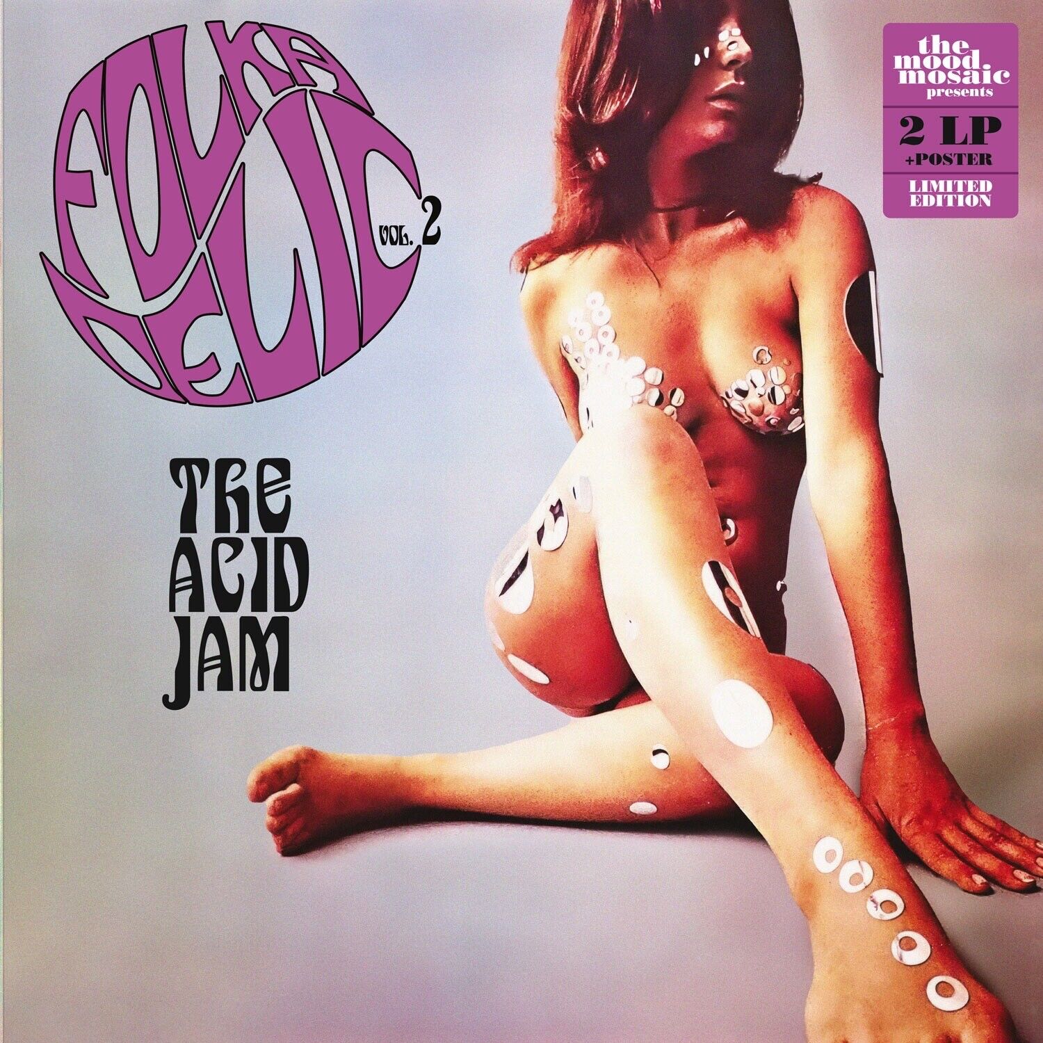 "The Mood Mosaic  presents Folkadelic Vol.2: The Acid Jam" 2 Vinyl Set