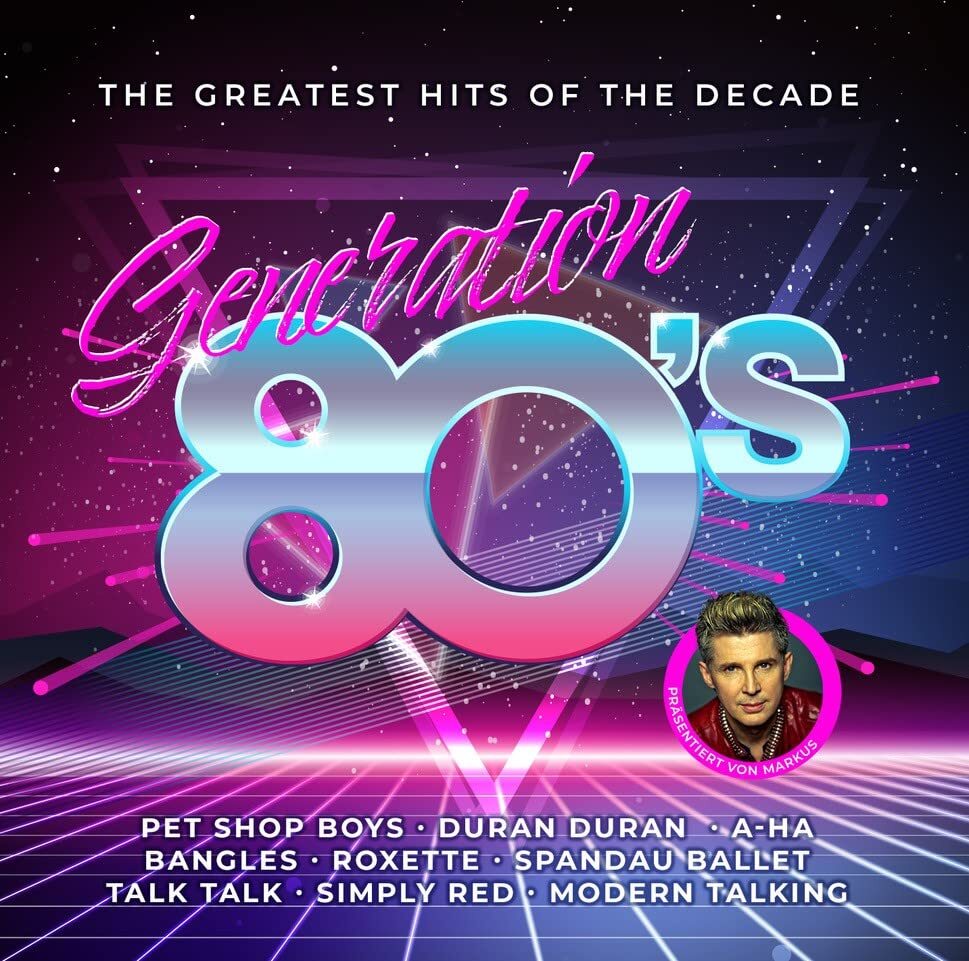 Various GENERATION 80s – THE GREATEST HITS OF THE DECADE (präsentiert von M (CD)