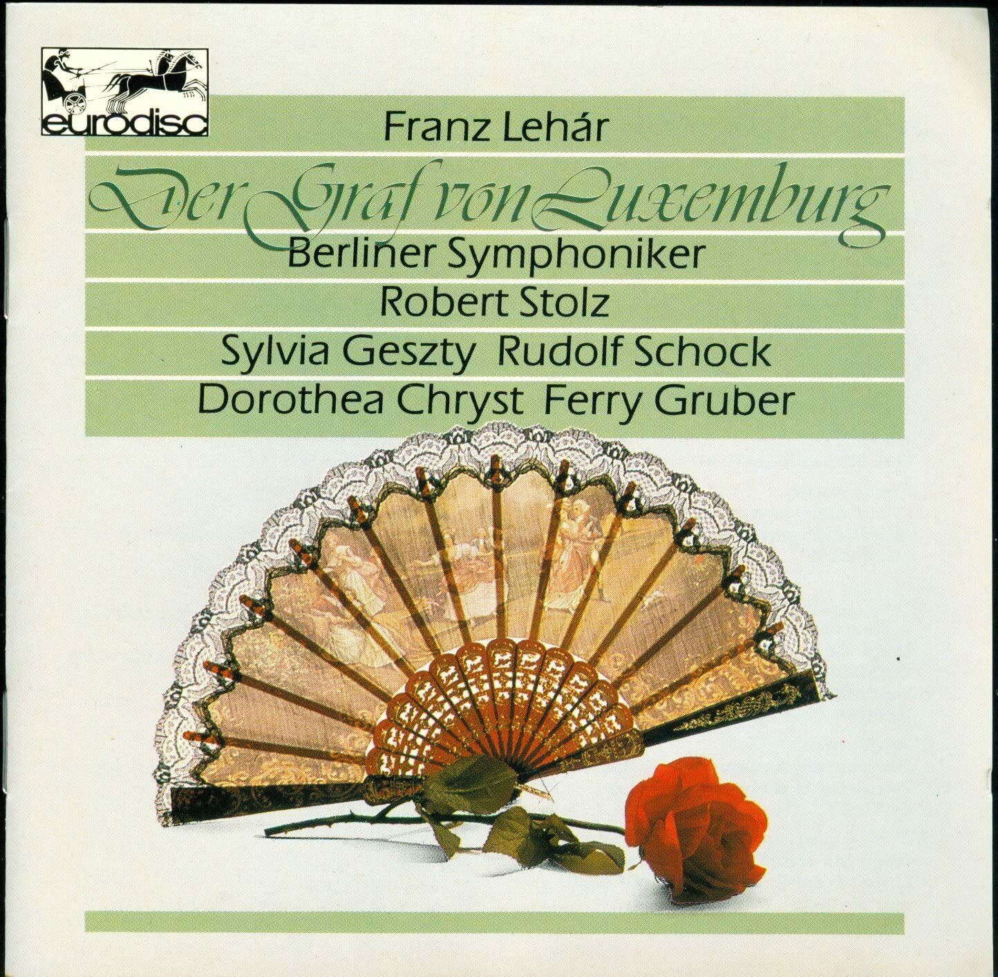 Lehar: Der Graf von Luxemburg Selezione / Stolz, Schock, Lorenz, Schramm - CD