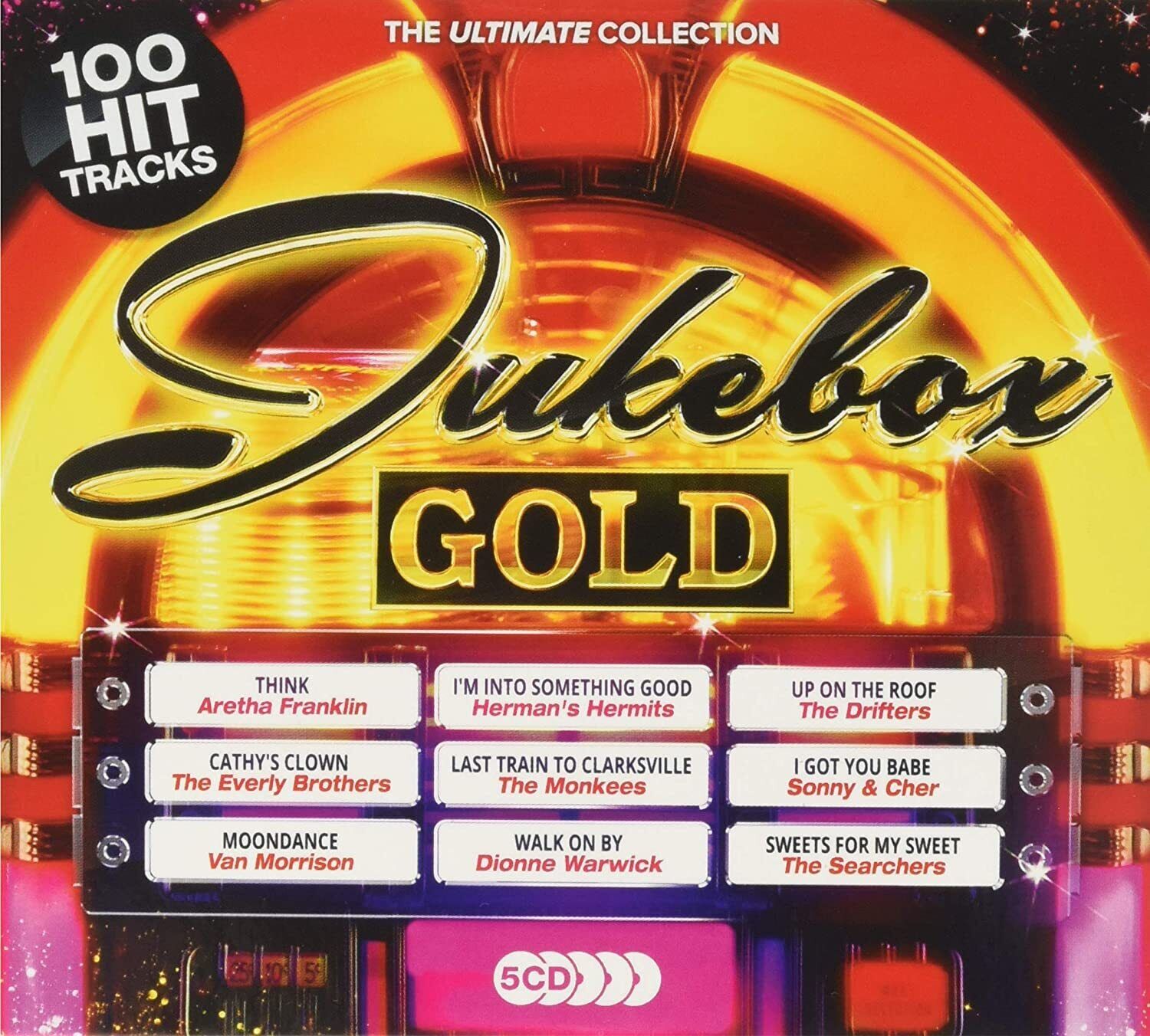 Audio Cd Ultimate Jukebox Gold / Various (5 Cd)