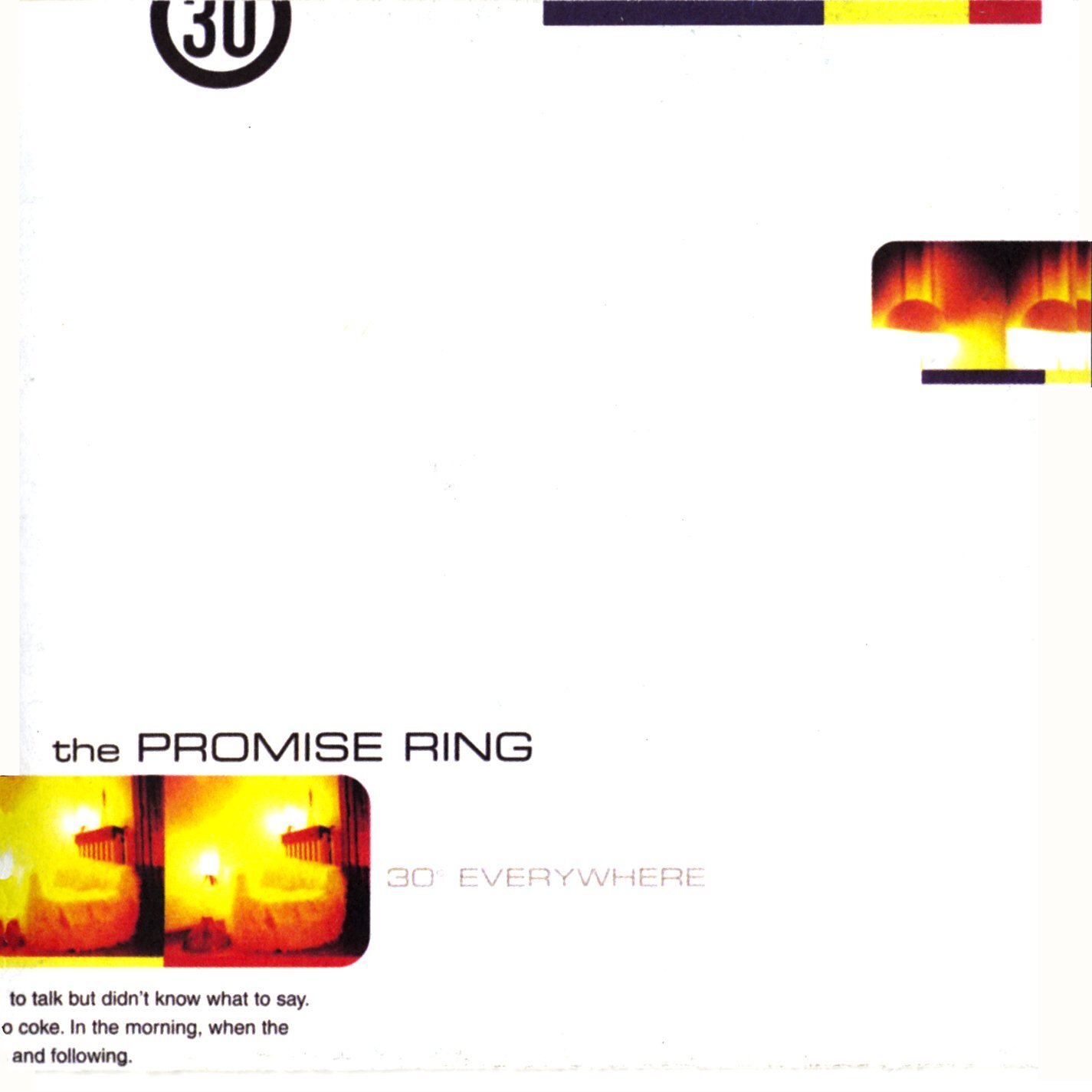 The Promise Ring 30 Degrees Everywhere (Vinyl LP)