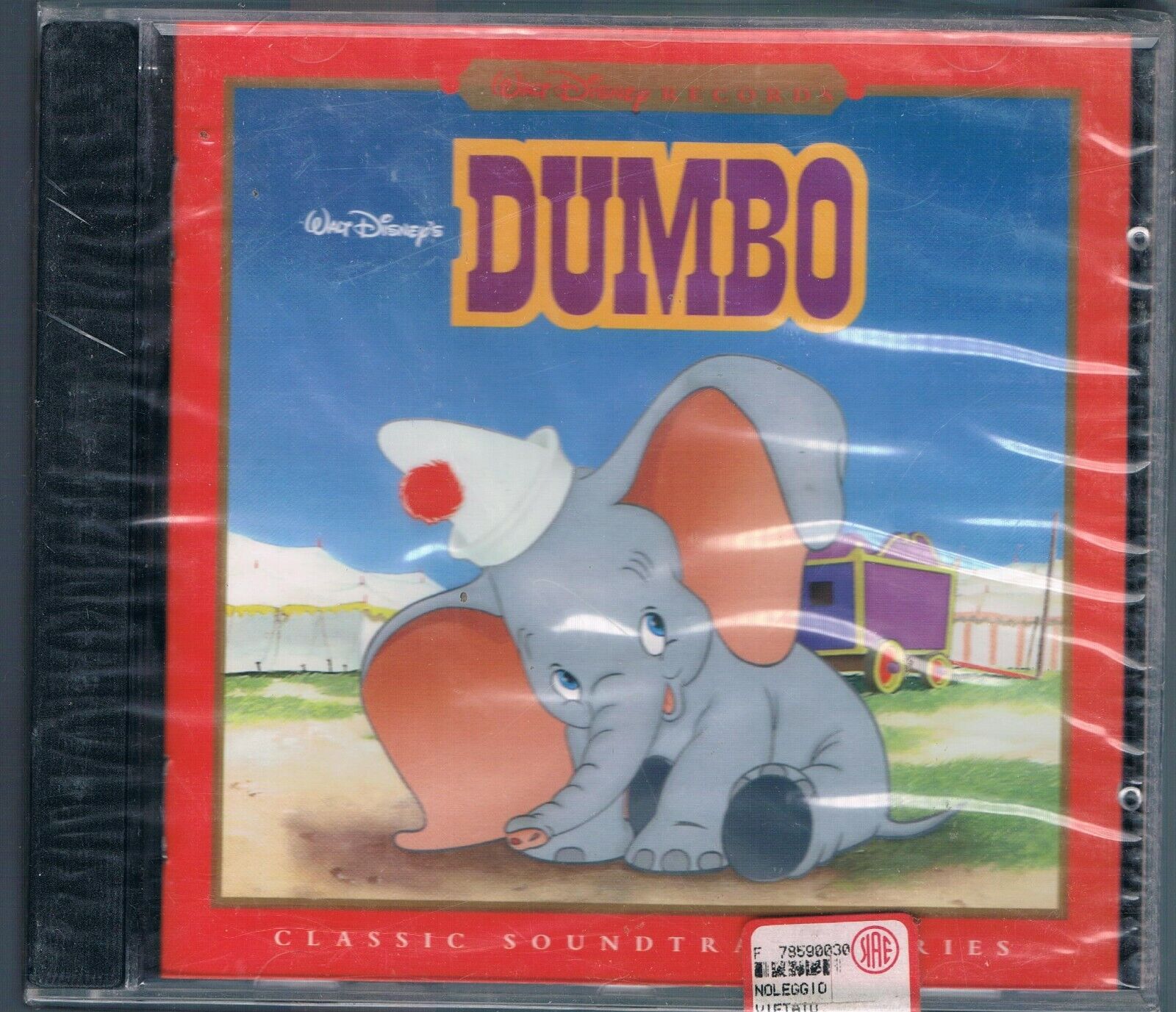 DISNEY DUMBO CLASSIC SOUNDTRACK SERIES CD F.C. SIGILLATO!!!