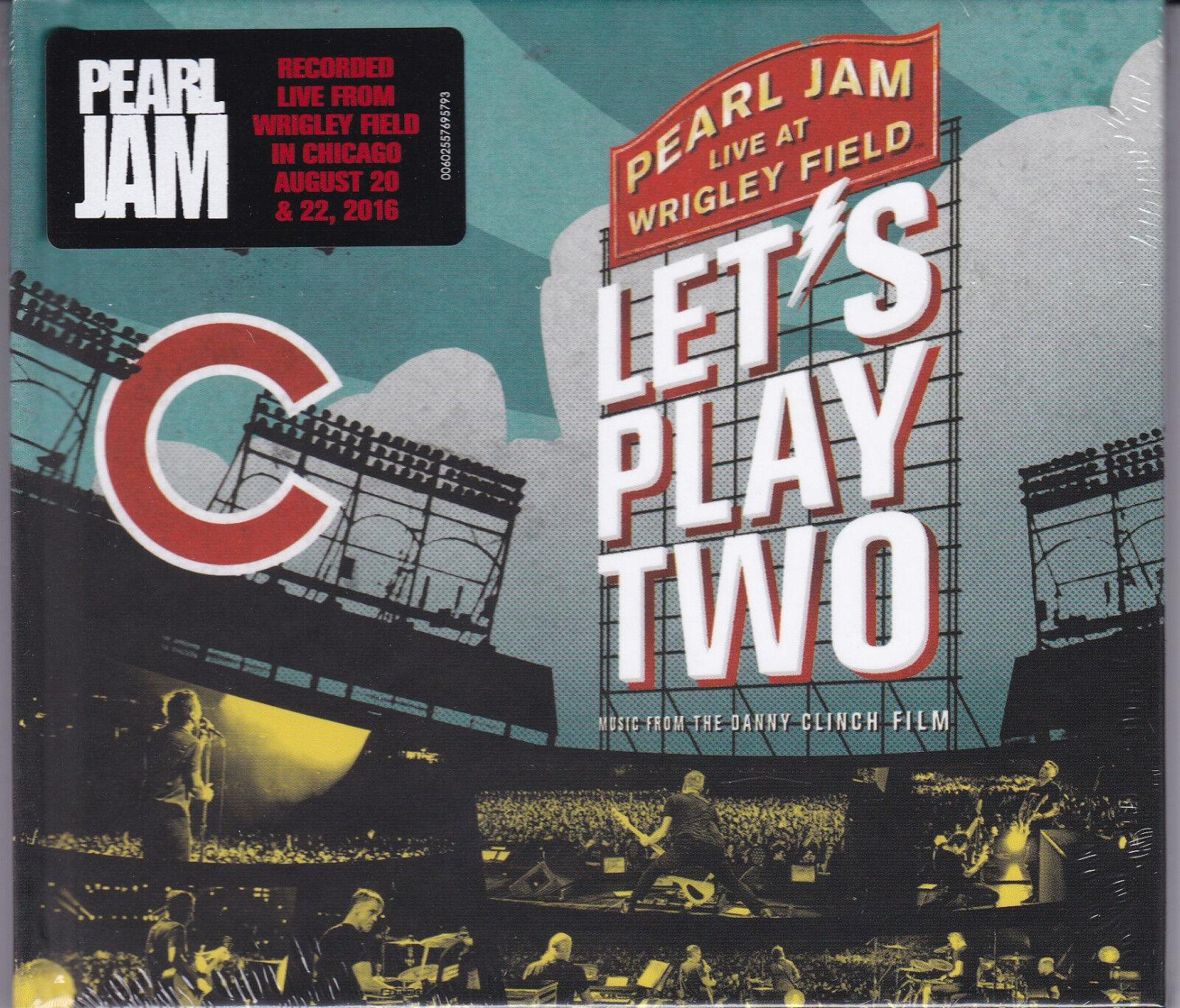 PEARL JAM LET'S PLAY TWO CD DIGIBOOK NUOVO SIGILLATO