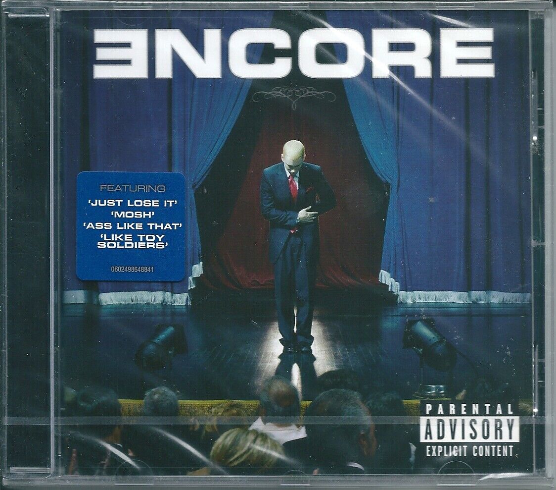 Eminem. Encore (2004) CD NUOVO Just Lose It. Ass Like That. Like Toy Soldiers.