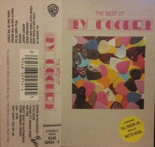 RY COODER - THE BEST OF - Musicassetta Cassette Tape MC K7 - Sealed,Sigillata
