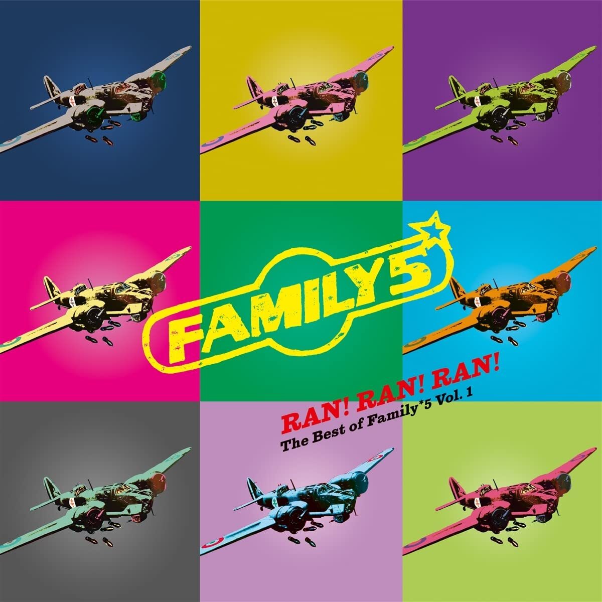Family 5 Ran! Ran! Ran! the Best of Family*5 Vol.01 (Vinyl LP)