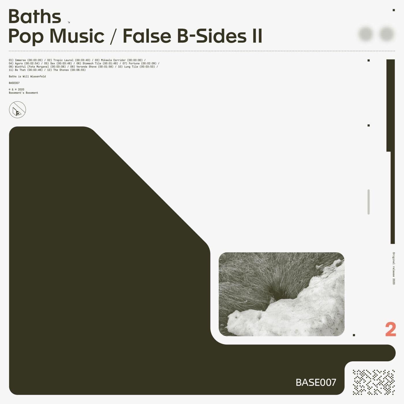 Baths POP MUSIC / FALSE B-SIDES II (Vinyl LP)